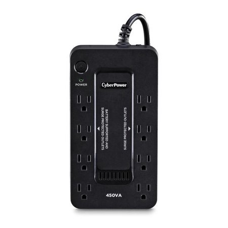 Cyberpower Cyberpower 3002798 5 ft. 450V 890 J L 8-Outlets PC Battery Backup 3002798